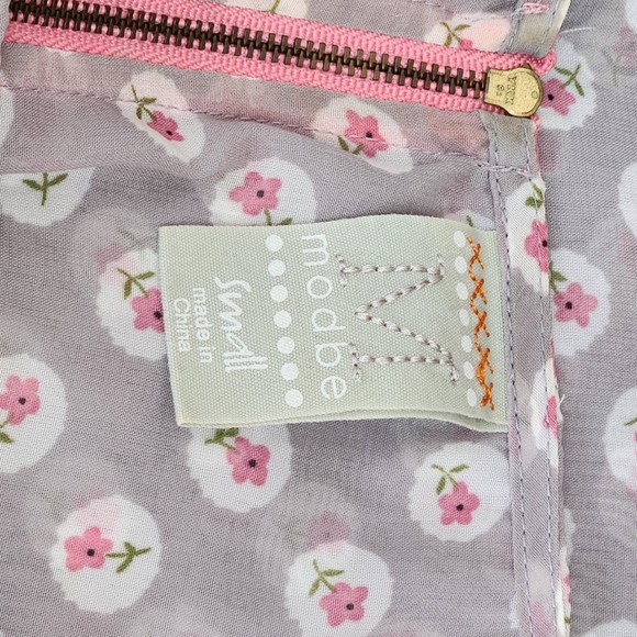 Modbe Semi Sheer Top Size S - Picture 4 of 4